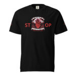 The Soil Is Too Full Of Blood STOP Unisex garment-dyed heavyweight t-shirt