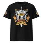 Blazing Fire Unisex organic cotton t-shirt