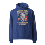 America Needs A New President Unisex oversized hoodie
