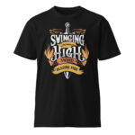 Swinging The Most High Sword Plain Unisex premium t-shirt